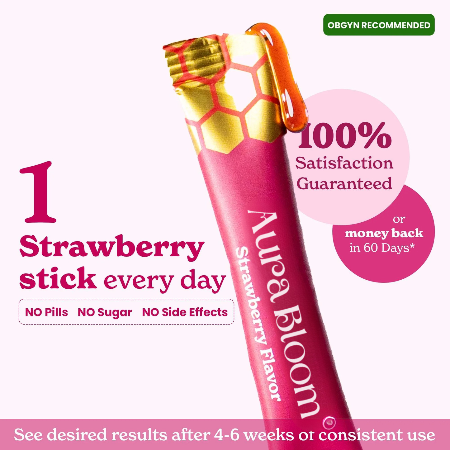 AuraBloom Honey Sticks