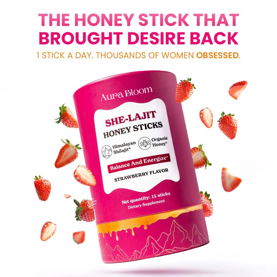 AuraBloom Honey Sticks